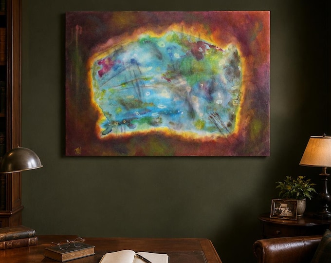Acrylic Painting, Original Art on Canvas, Direct From The Artist