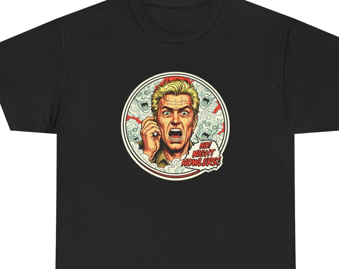 Screaming Man T-Shirt | Retro Pop Art Horror Tee