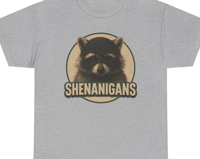 Funny Raccoon TShirt | Furry Animal Graphic Shirt