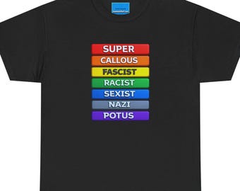 Anti-Trump Protest T-Shirt: Bold Political Satire, Activist Tee