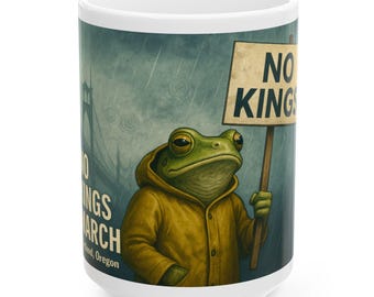 Taza de la Rana de Portland / Protesta contra los Reyes en Oregón