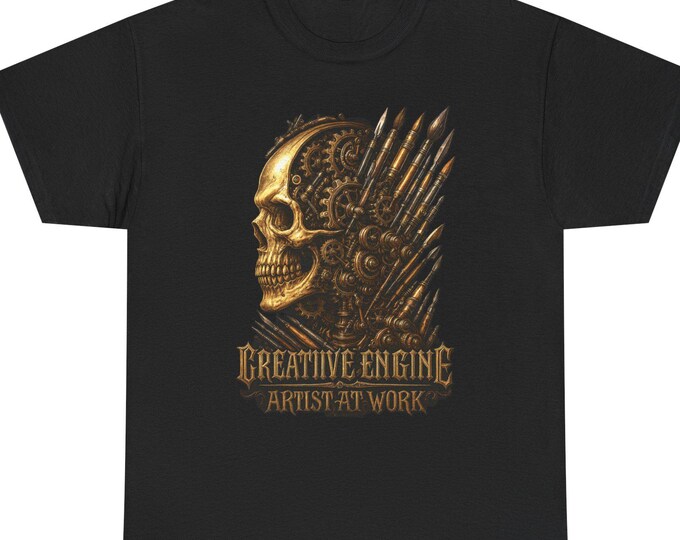 Steampunk Tools Artist Tee /Graphic Designer Shirt