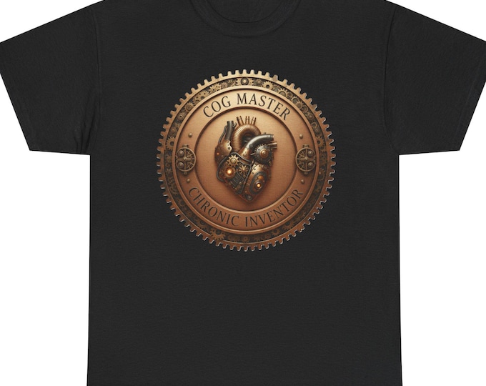 Cog Master Tee | Steampunk Cogheart Design