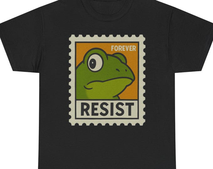 Frog Protest T-Shirt, Portland Activist Resistance Tee
