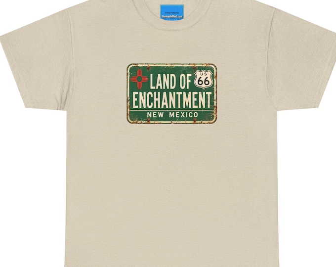New Mexico Route 66 T-Shirt | Vintage Southwest Road Sign Tee
