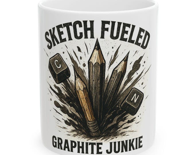 Graphite Junkie Mug | Pencil Artist Coffee Cup