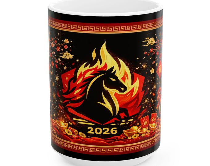 Horse 2026 Mug | Lunar New Year Gift