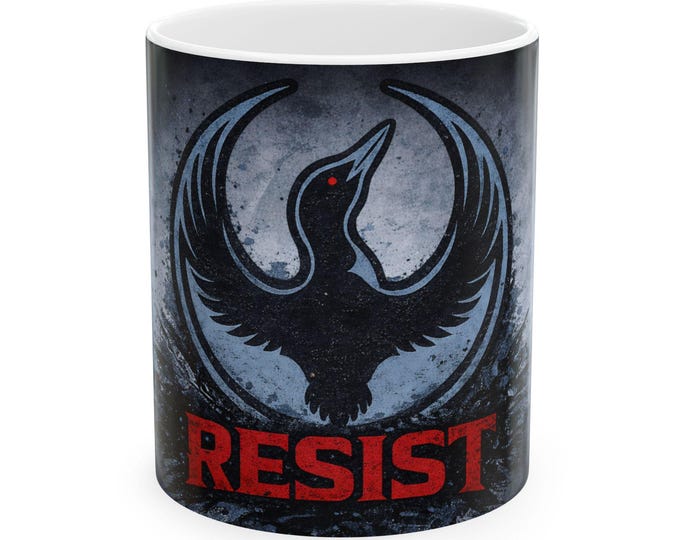 Resist Loon Mug | Minneapolis Protest Against ICE
