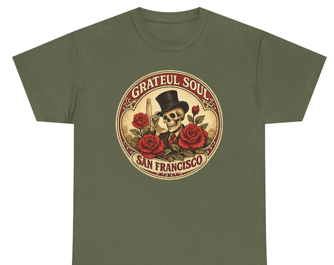 Grateful Soul Tee | San Francisco Fillmore Handbill Concert Poster Style