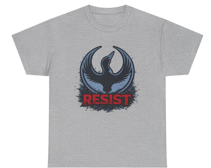 Minnesota Loon T-Shirt | Protest Graphic Tee, Resistance Symbol, Political Statement
