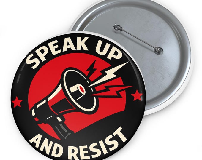 RESIST Pin Button | No ICE Political Protest Button