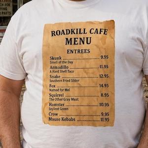Roadkill Cafe Shirt - Etsy