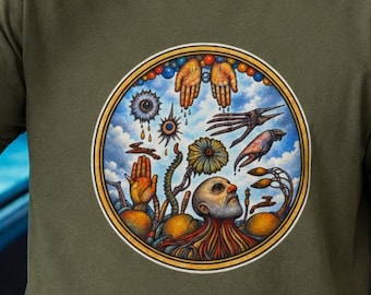 Dreamscape T-Shirt / Strange Botanical Anatomy Art Tee