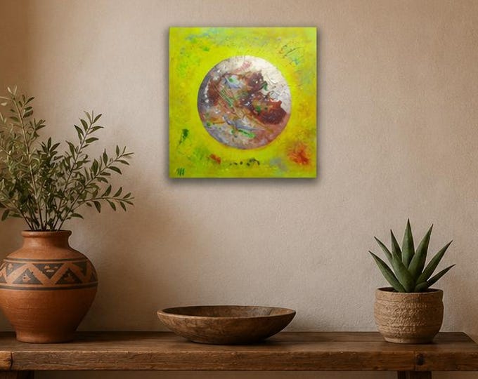Abstract Acrylic Painting, One of a Kind Original Art