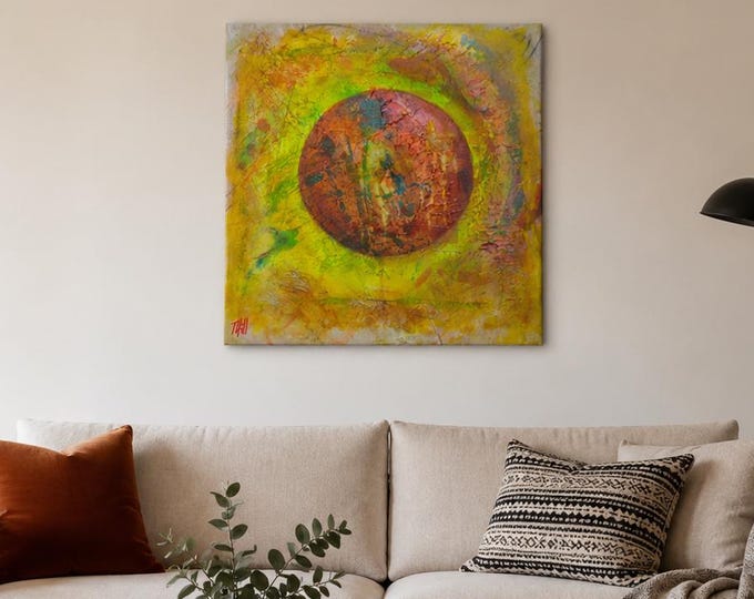 Abstract Acrylic Painting, Original Art