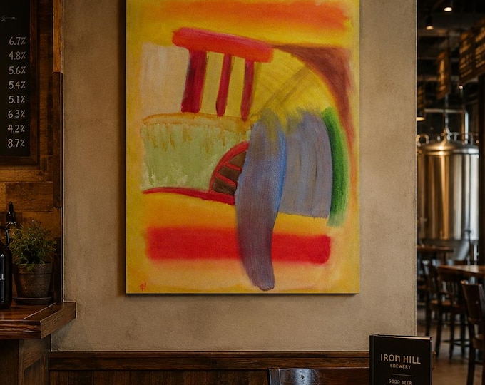 Original Acrylic Painting On Canvas