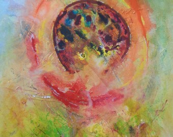 Abstract Acrylic Painting, Original Art