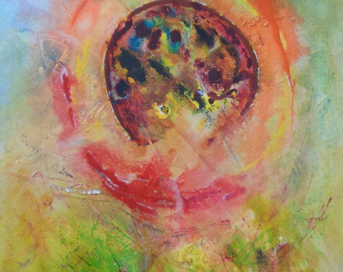 Abstract Acrylic Painting, Original Art