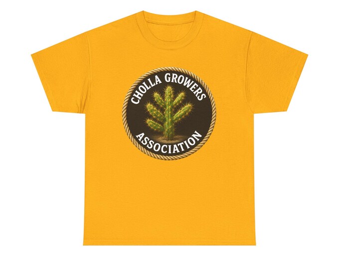 Cholla Growers Association T-Shirt | Cactus Emblem Tee