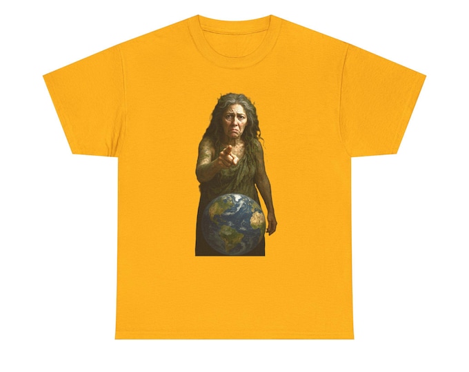 Mother Earth disapproves  Graphic Shirt, Eco-Friendly T-shirt, Sustainable Clothing, Climate Change Gift