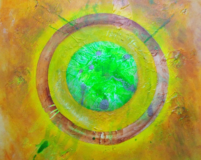 Abstract Acrylic Painting, Original Art