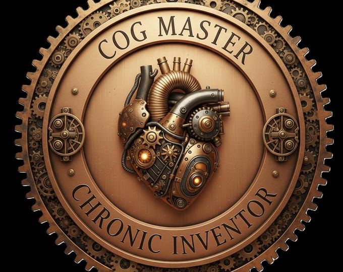 Cog Master Tee | Steampunk Cogheart Design