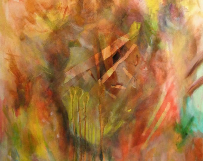 Acrylic Painting, Original Art, Ready to Hang