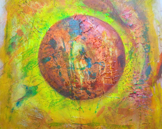 Abstract Acrylic Painting, Original Art