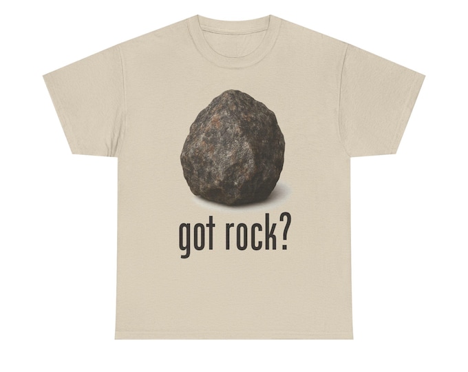Got Rock? T-Shirt | Geology Humor Graphic Tee