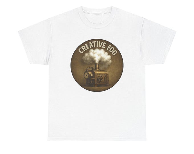 Creative Fog artist T-Shirt | vintage steampunk look for artists designers writers painters illustrators graphics folks