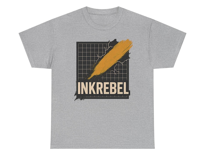 InkRebel Bold Graphic Designer T-Shirt Graphic