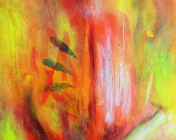 Original Hand Painted Art. Acrylic Painting On Canvas: SPECIAL PRICING