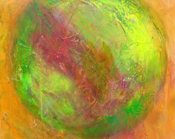 Abstract Acrylic Painting, Original Art