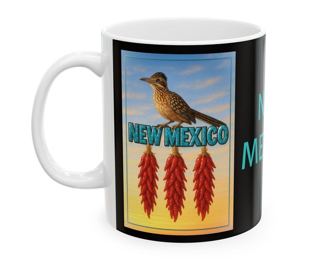 New Mexico Vintage Postcard Mug | Ceramic Coffee Cup