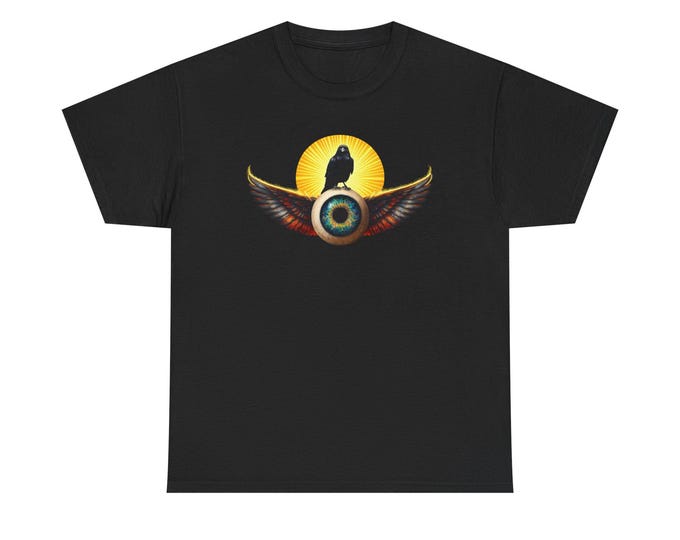 Winged Eyeball T-Shirt | Surreal Eye Graphic Tee