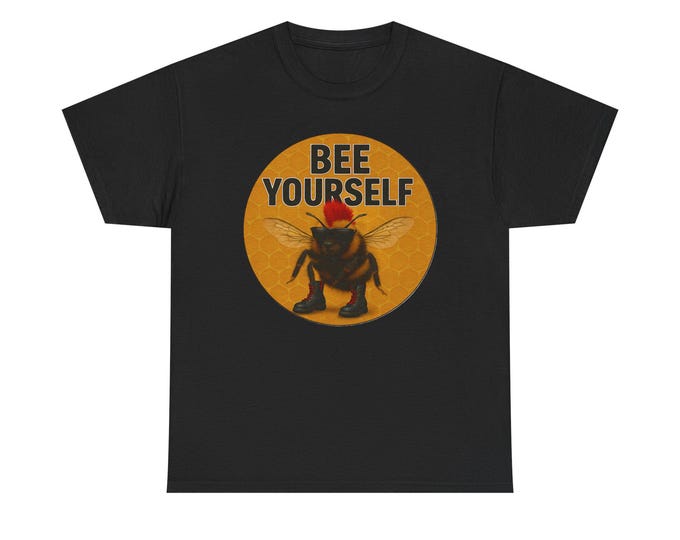 Bee Yourself graphic tee | Bee Illustration T-Shirt