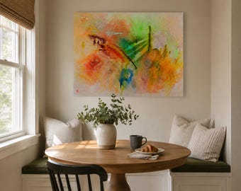 Acrylic Painting on Canvas, Ready to Hang