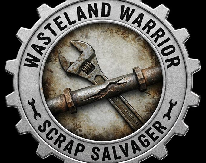 Salvager T-Shirt | Post-Apocalyptic Gear for Scrappers Junkers Dumpster Divers