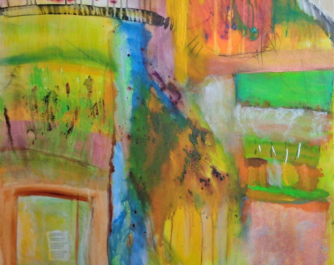 Acrylic Painting On Canvas, Original Art
