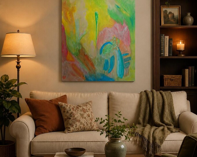 Acrylic Painting on Canvas, Original, Direct from Artist