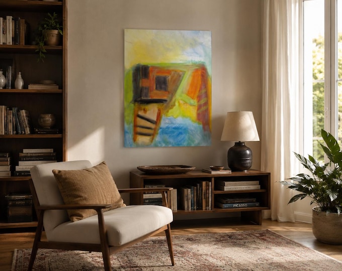 Original Abstract Painting, Acrylic on Canvas