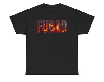FUBAR Graphic Tee | Explosive Text Military Slang Typography