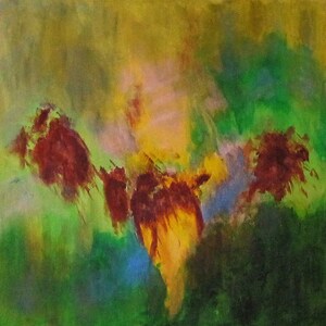 Abstract Original Art on Stretched Canvas