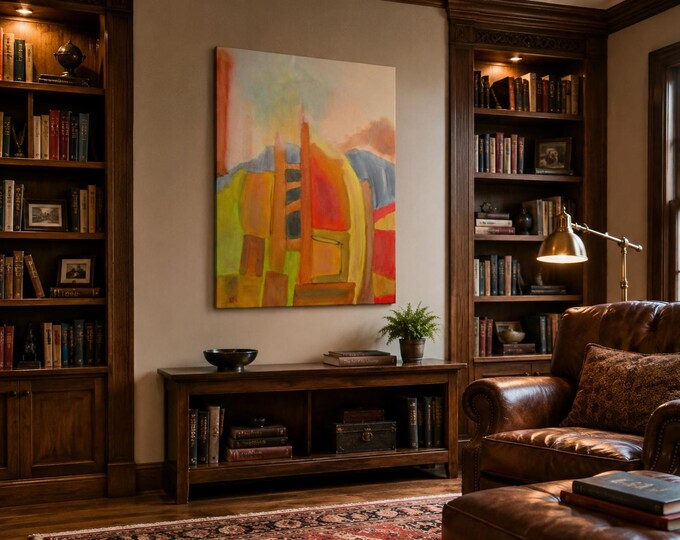 Colorful Abstract and Original Painting