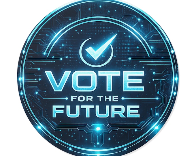 Vote for the Future Sticker | Voting 2026