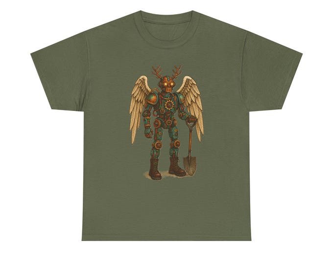 Steampunk Robot Tee | Surreal Creature
