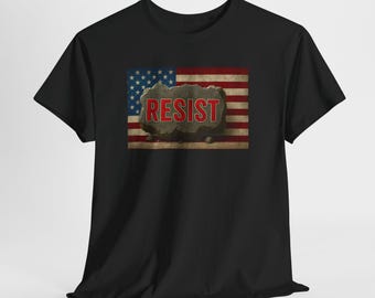 Resistance Unisex Tee, Political Activism T-Shirt, Protest Movement Shirt, Rebellion Apparel, Tyrannical Government Design