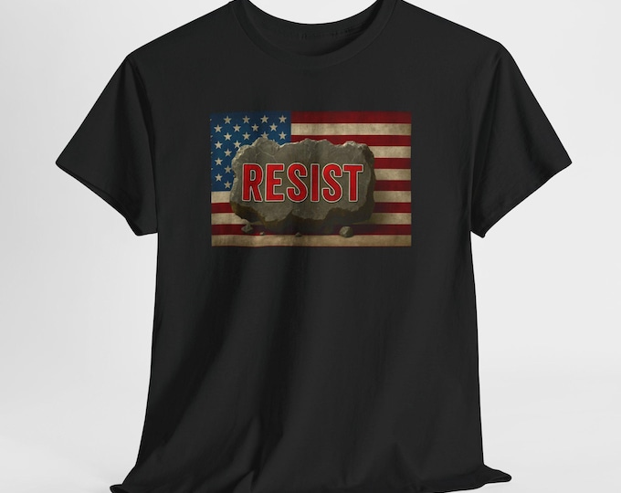 Resistance Unisex Tee, Political Activism T-Shirt, Protest Movement Shirt, Rebellion Apparel, Tyrannical Government Design