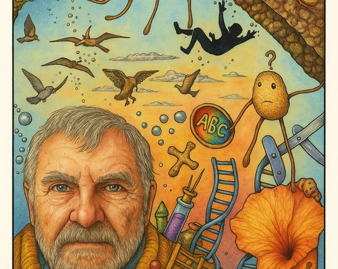 Artistic Unisex Heavy Cotton Tee Science and the Discovery of Past, Present and Future