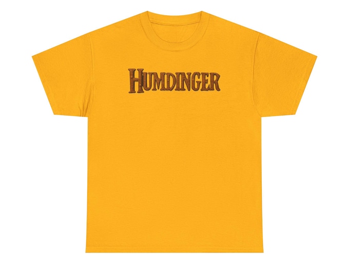 Humdinger tee | Retro rusty lettering graphic tee